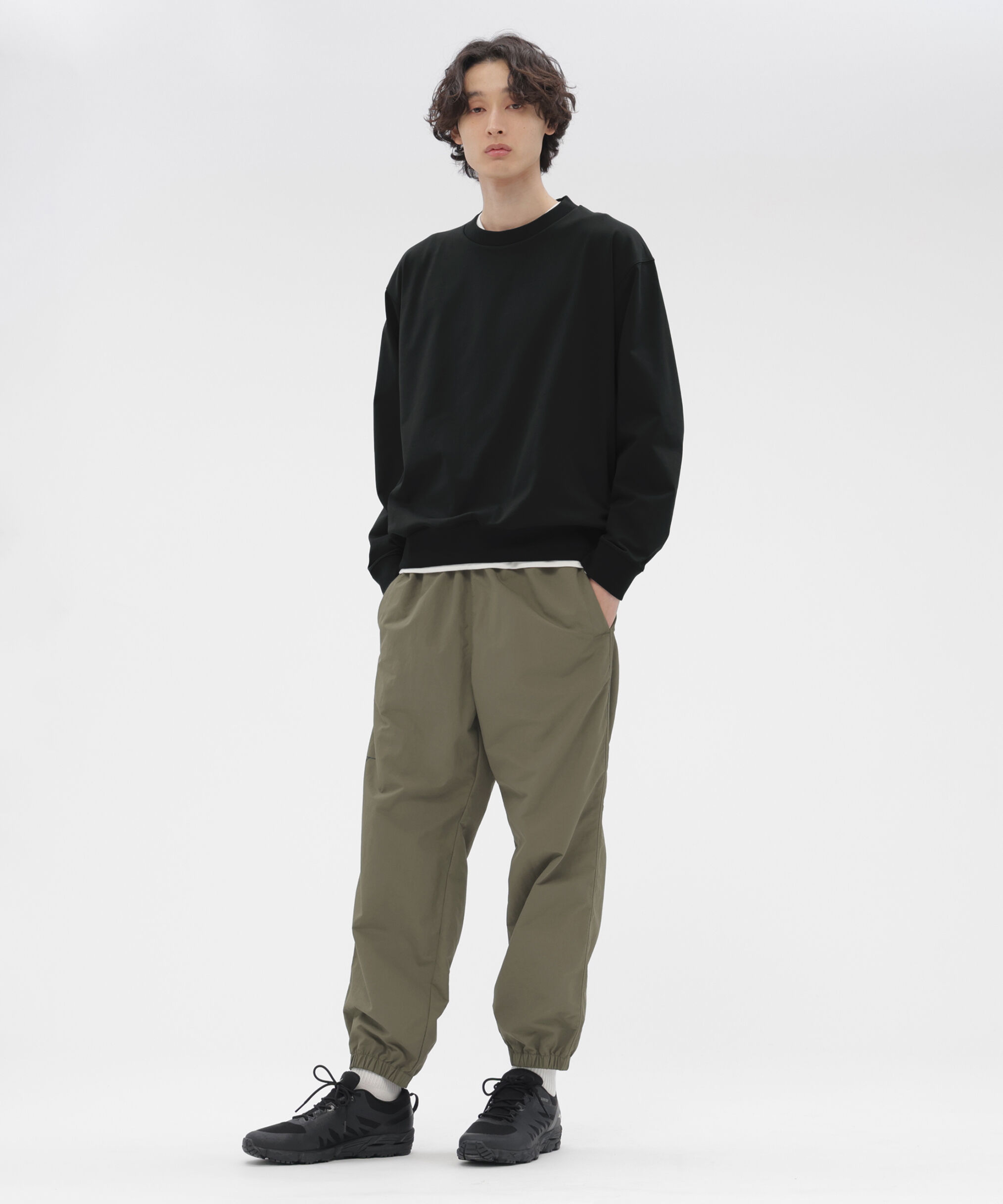 MARGARET HOWELL「HIGHDENCE POLYESTER JERSEY TOP」|Tシャツ・カットソー|
