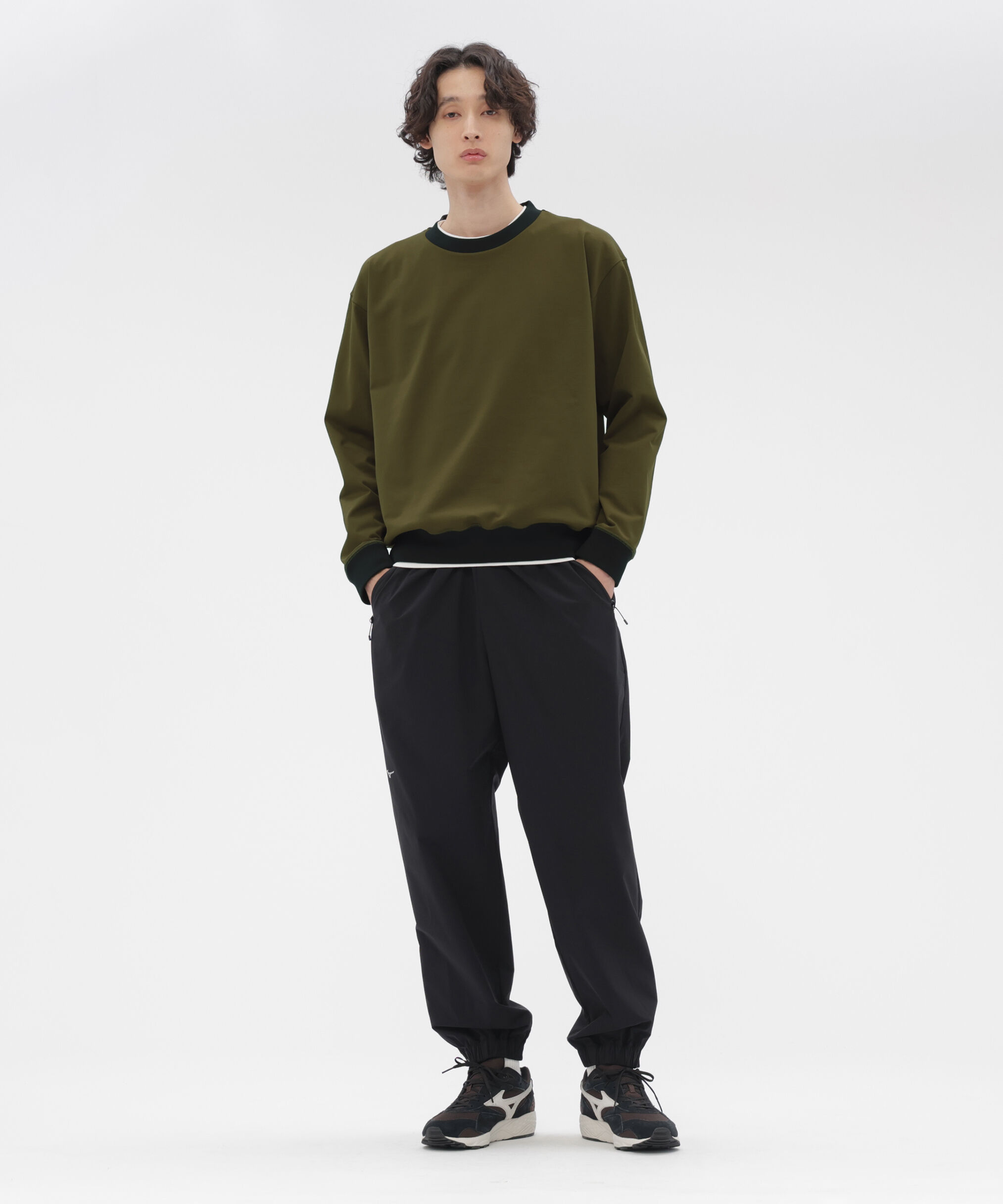 MARGARET HOWELL「HIGHDENCE POLYESTER JERSEY TOP」|Tシャツ・カットソー|