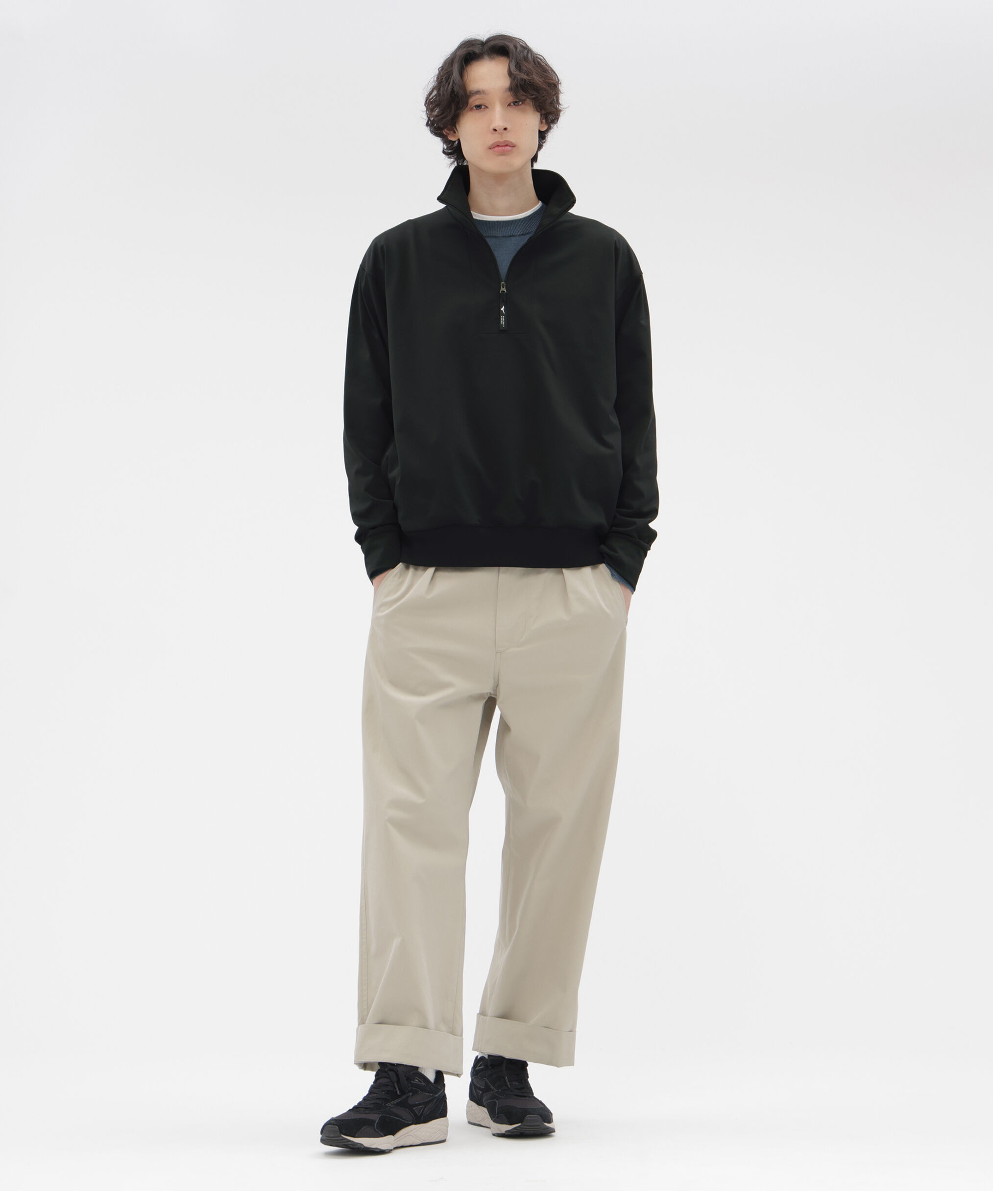 MARGARET HOWELL「HIGHDENCE POLYESTER JERSEY TOP」|Tシャツ・カットソー|