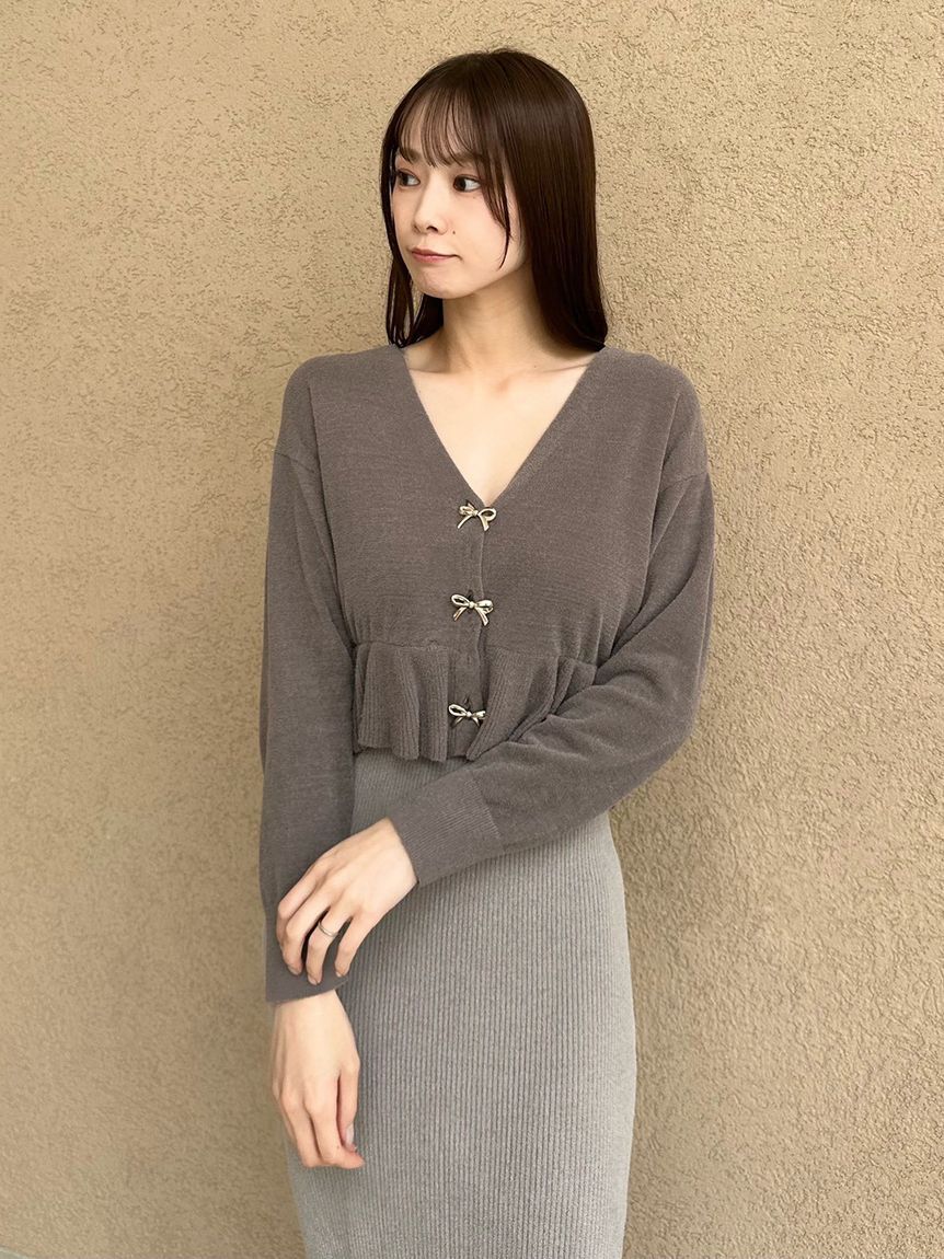 SNIDEL HOME「【quup(R)】ニットカップインタンクワンピース」|ルームウェア|