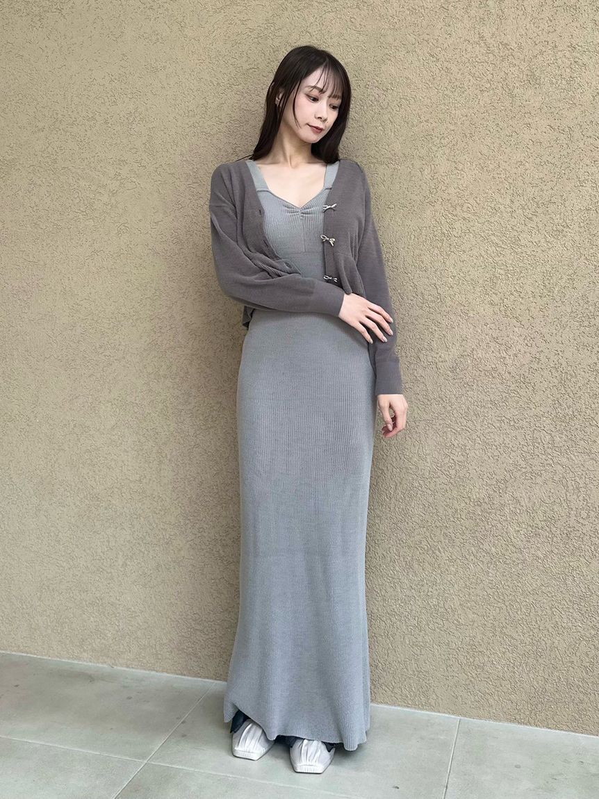 SNIDEL HOME「【quup(R)】ニットカップインタンクワンピース」|ルームウェア|BRW