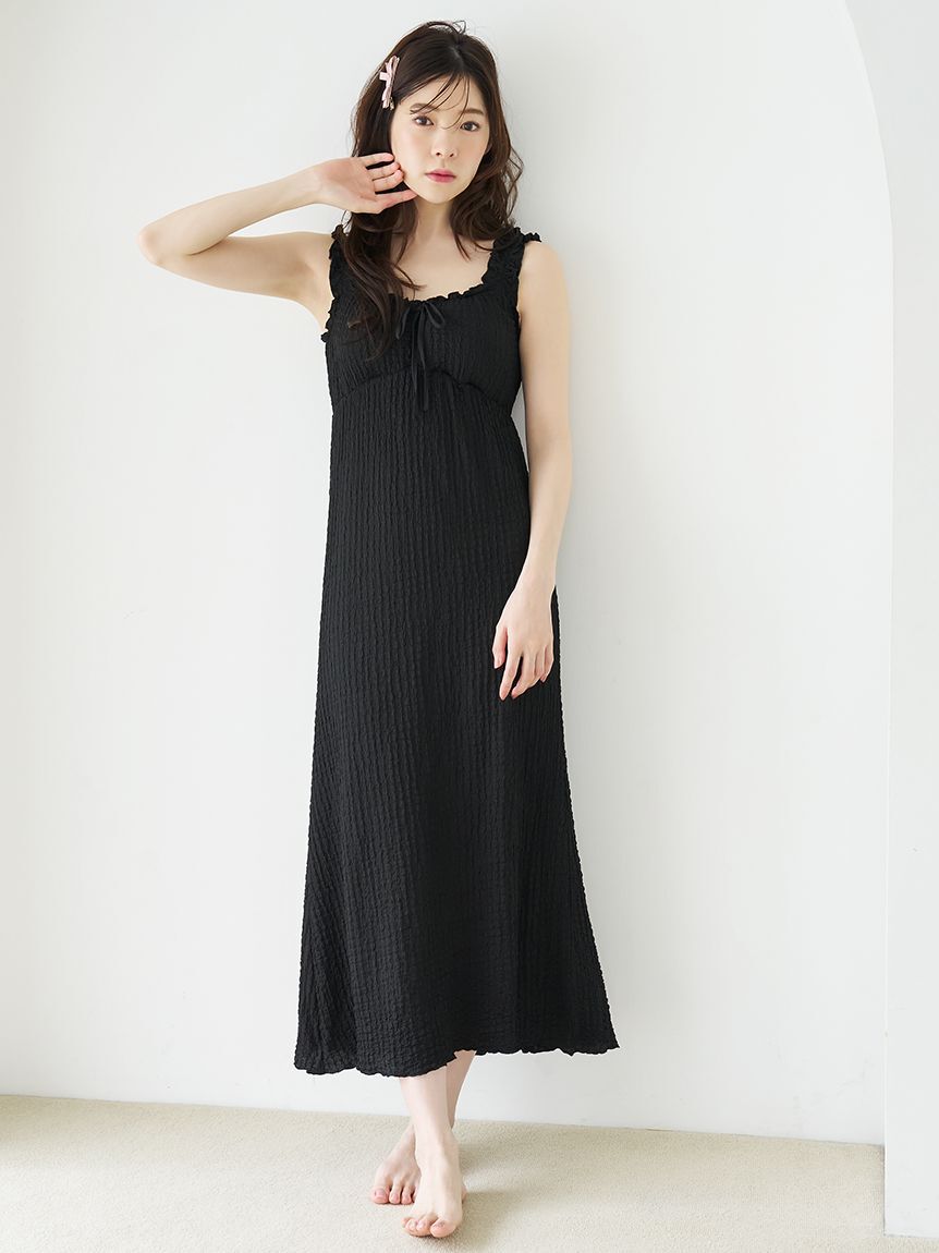 SNIDEL HOME「ポップコーンカットワンピース」|ルームウェア|