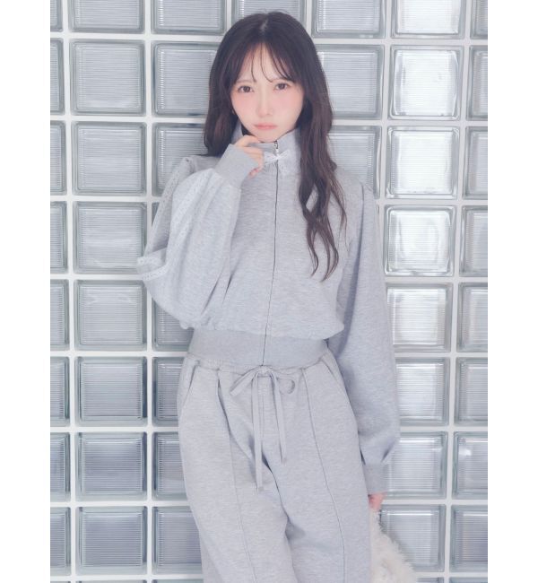 dazzlin「【&ne;ME 谷崎早耶コラボ】レースラインスウェットパンツ」|その他|