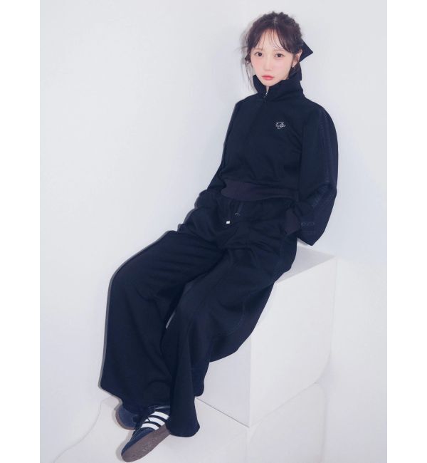 dazzlin「【&ne;ME 谷崎早耶コラボ】レースラインスウェットパンツ」|その他|