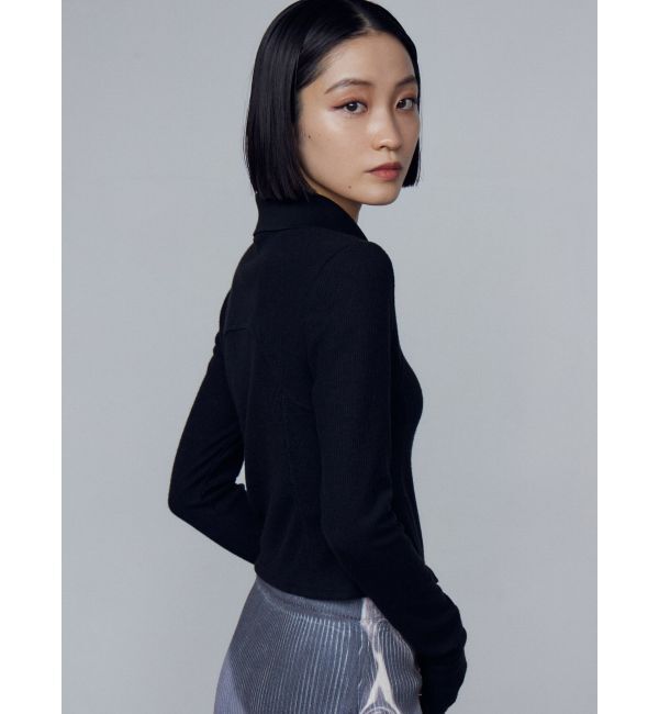 EMODA「リブカッティングトップ」|Tシャツ・カットソー|