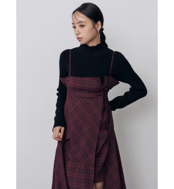 MURUA「2WAYスリットキャミワンピース」|ワンピース|