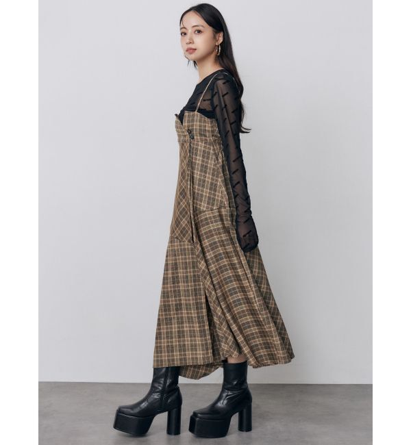 MURUA「2WAYスリットキャミワンピース」|ワンピース|