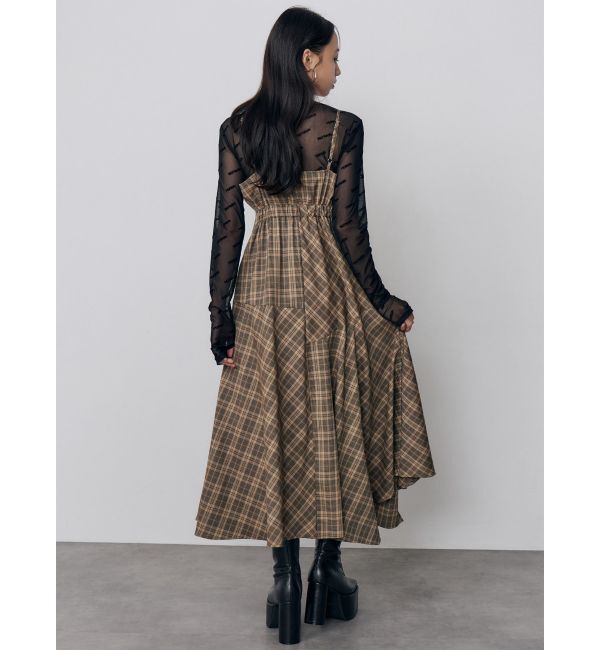 MURUA「2WAYスリットキャミワンピース」|ワンピース|