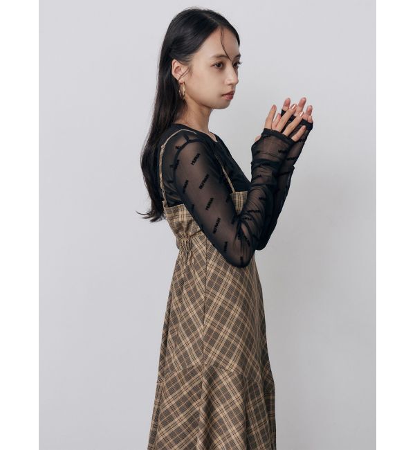 MURUA「2WAYスリットキャミワンピース」|ワンピース|