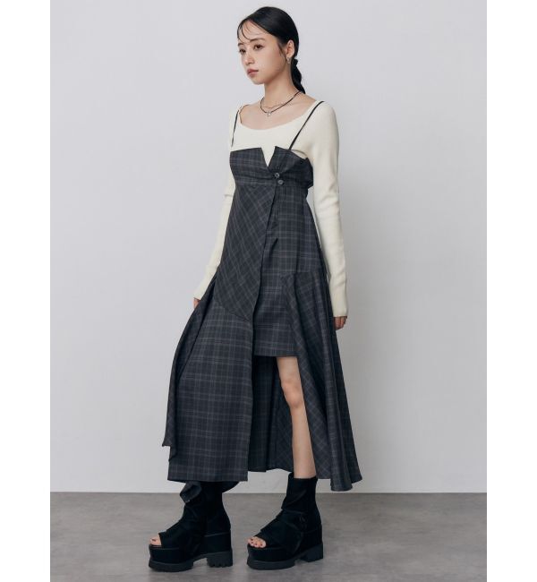 MURUA「2WAYスリットキャミワンピース」|ワンピース|