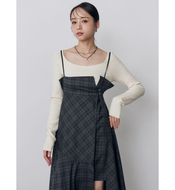 MURUA「2WAYスリットキャミワンピース」|ワンピース|
