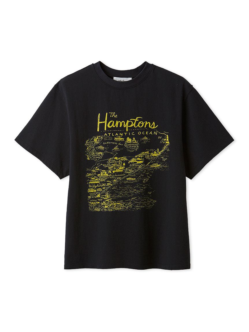 Mila Owen「MapPatternグラフィックＴシャツ」|Tシャツ・カットソー|