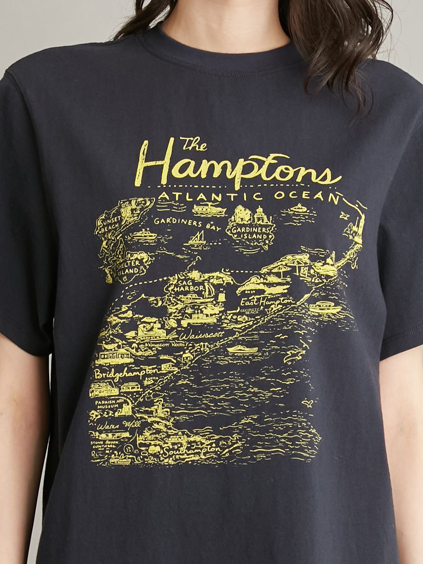 Mila Owen「MapPatternグラフィックＴシャツ」|Tシャツ・カットソー|