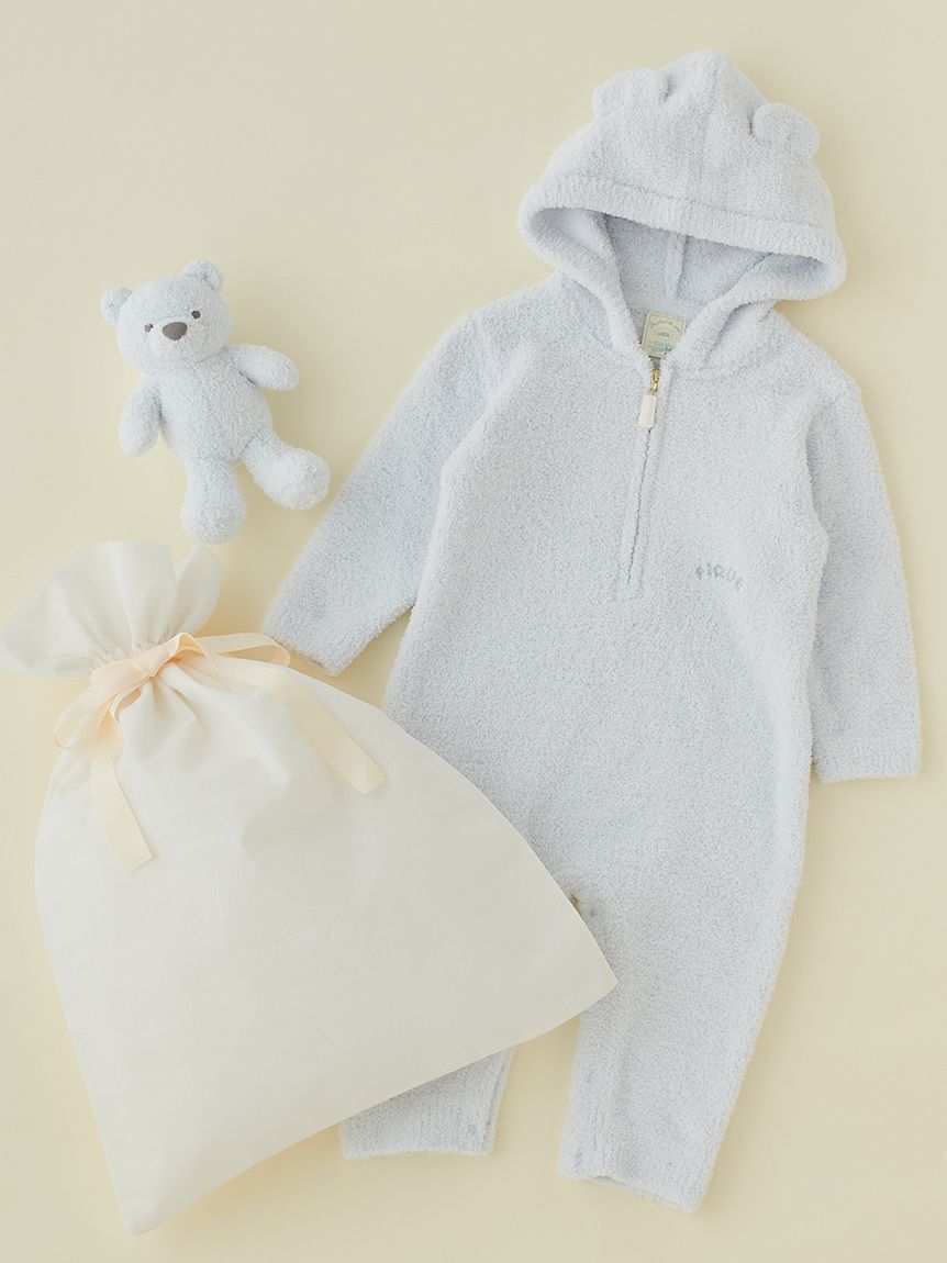 GELATO PIQUE KIDS & BABY「【ラッピング済み】【BABY】パウダーベアロンパース＆ぬいぐるみSET」|その他ベビー用品|BLU