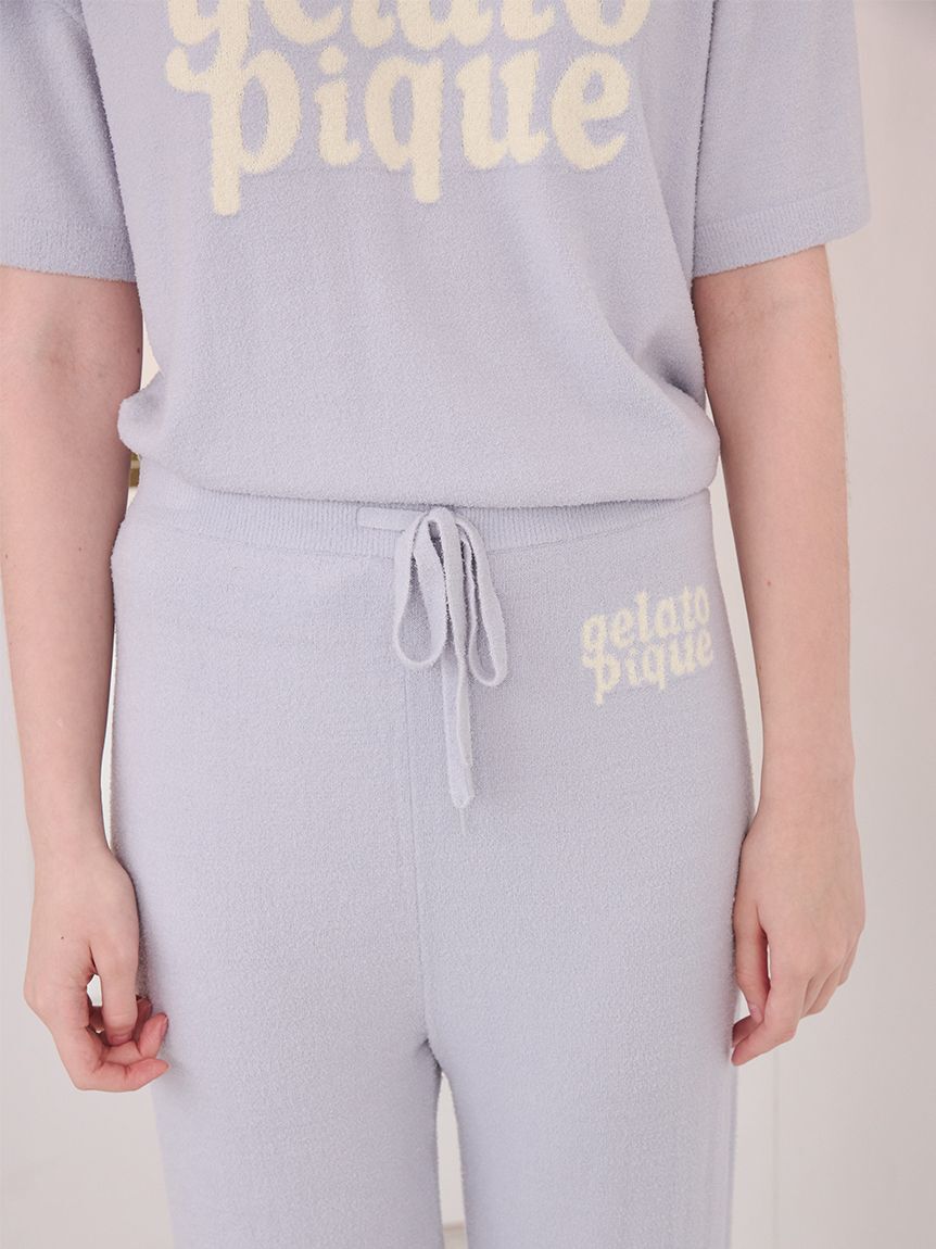 gelato pique「スムーズィーロゴジャガードロングパンツ」|ルームウェア|