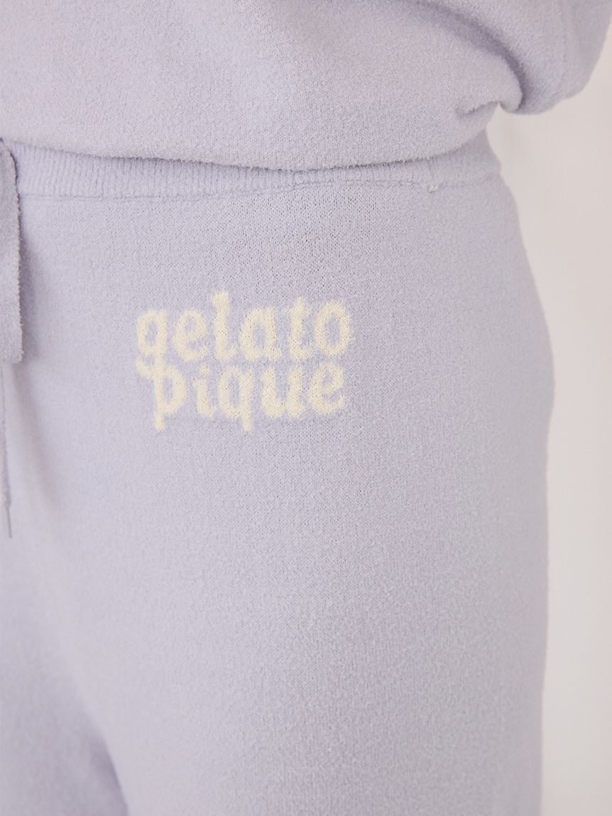 gelato pique「スムーズィーロゴジャガードロングパンツ」|ルームウェア|