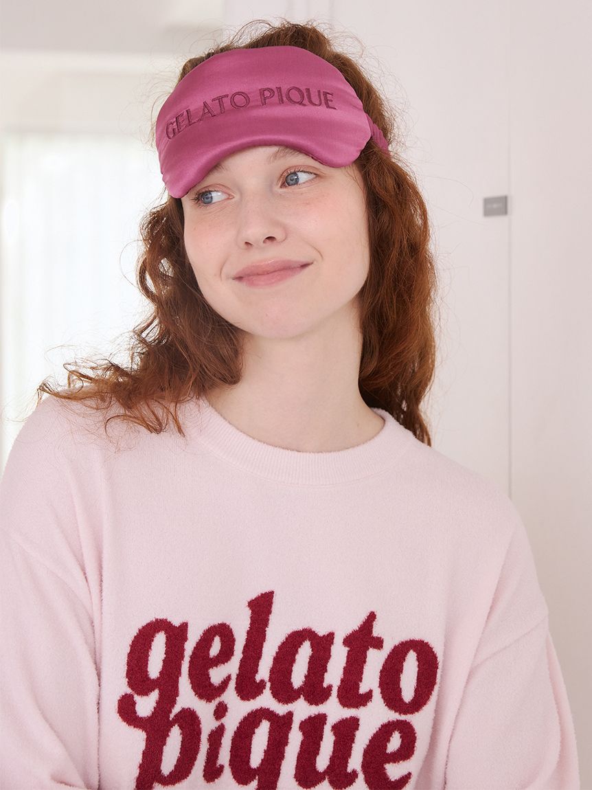 gelato pique「スムーズィーロゴジャガード長袖プルオーバー」|ルームウェア|