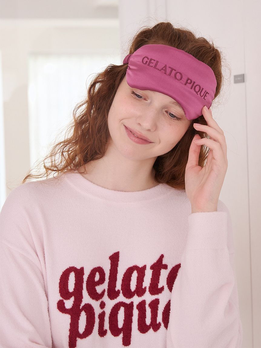 gelato pique「スムーズィーロゴジャガード長袖プルオーバー」|ルームウェア|