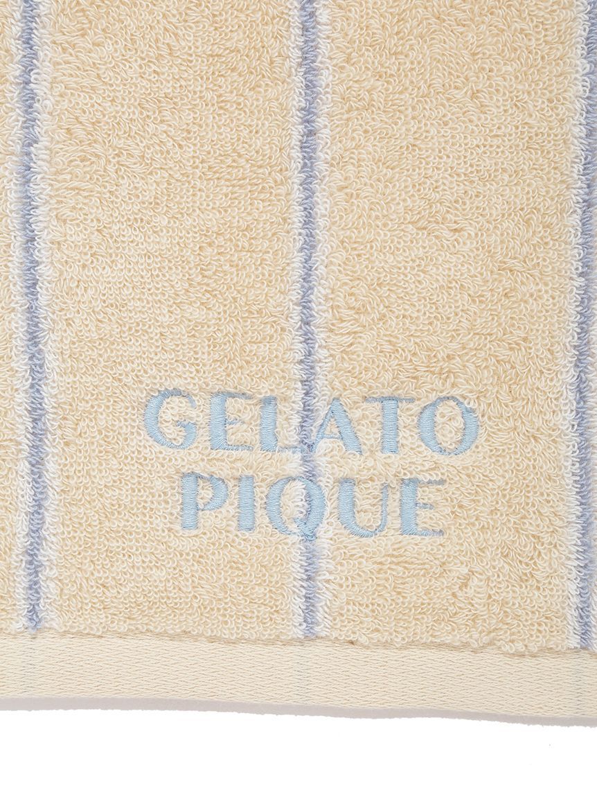 gelato pique「ストライプバスタオル」|タオル|