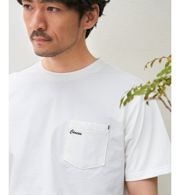 ikka「速乾COOLポケットプリントTシャツ」|Tシャツ・カットソー|