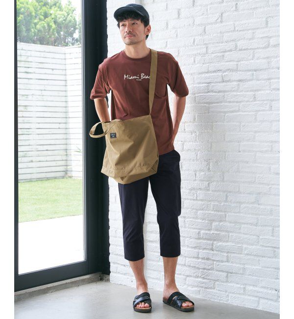 ikka「【接触冷感／速乾】速乾COOLプリントTシャツ」|Tシャツ・カットソー|