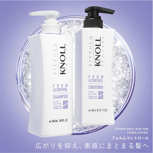  「スティーブンノル フォルムコントロール コンディショナー W 本体/フローラルフルーティムスク (500mL)」|コンディショナー・トリートメント|