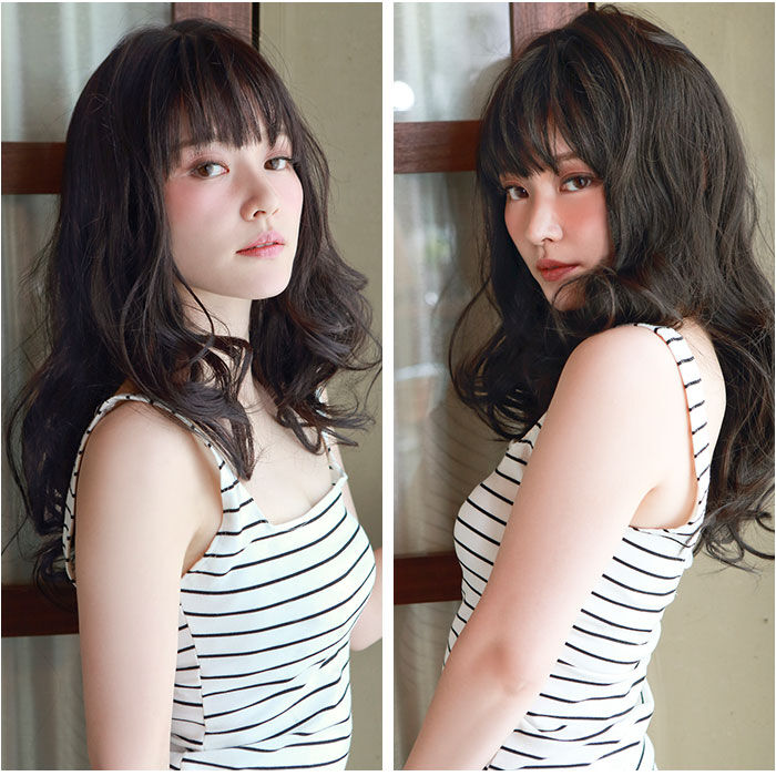 BACKYARD FAMILY「プリシラ prisila オールウィッグ ロング A-700 通販 メープルカールロング」|ヘアスタイリング|