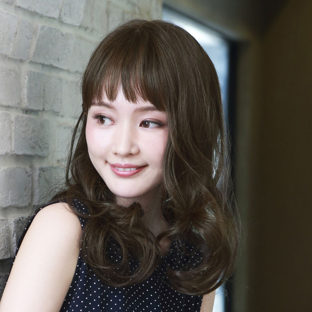 BACKYARD FAMILY「プリシラ prisila オールウィッグ ロング A-700 通販 メープルカールロング」|ヘアスタイリング|ブラウン1
