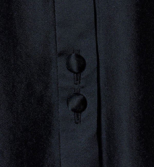 UNITED ARROWS「シルキー ギャザー フリルブラウス ‐ウォッシャブル‐」|シャツ・ブラウス|