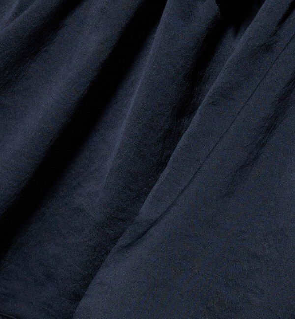 UNITED ARROWS「シルキー ギャザー フリルブラウス ‐ウォッシャブル‐」|シャツ・ブラウス|