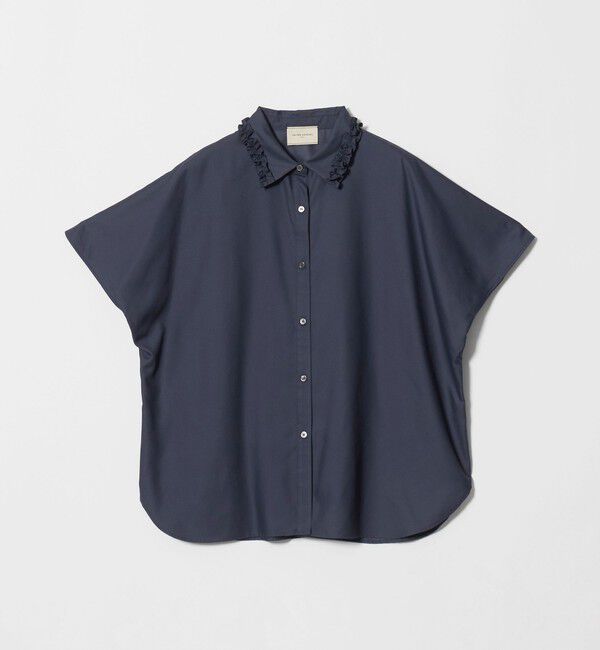 UNITED ARROWS「ミニフリル シャツ」|シャツ・ブラウス|
