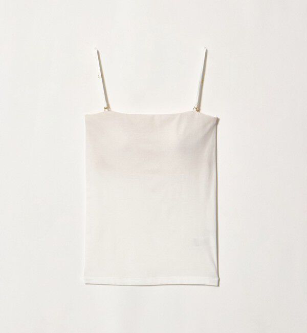 conte「＜conte＞NEW カップ キャミソール」|Tシャツ・カットソー|WHITE