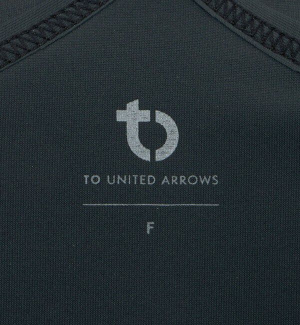 UNITED ARROWS「＜TO UNITED ARROWS＞P/PU スイムトップ」|ビキニトップス|