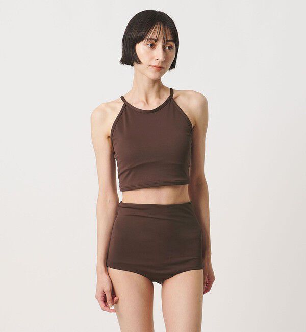 UNITED ARROWS「＜TO UNITED ARROWS＞P/PU スイムトップ」|ビキニトップス|