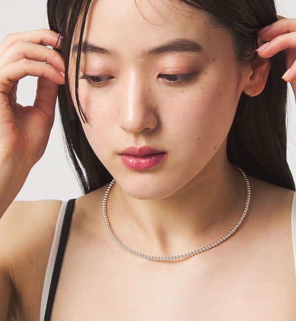 UNITED ARROWS green label relaxing「＜ERICKA NICOLAS BEGAY＞ナバホパール ネックレス（3mm）」|ネックレス|SILVER