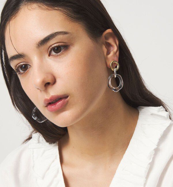 UNITED ARROWS green label relaxing「3リング イヤリング」|イヤリング|