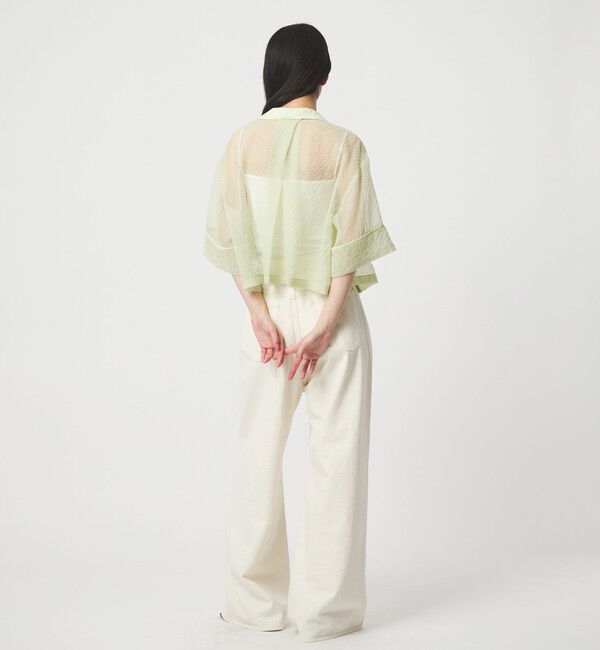 EMMEL REFINES「＜EMMEL REFINES＞EM シアー ポコ シャツ」|シャツ・ブラウス|