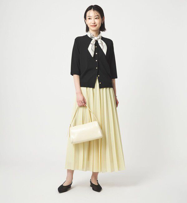 UNITED ARROWS green label relaxing「ハーフスリーブ ニット カーディガン ウォッシャブル 接触冷感 UVカット」|カーディガン|
