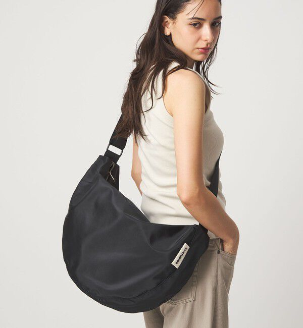 UNITED ARROWS green label relaxing「【WEB限定】＜AY STUDIOS＞ メッセンジャーバッグ」|ショルダー・メッセンジャー|BLACK