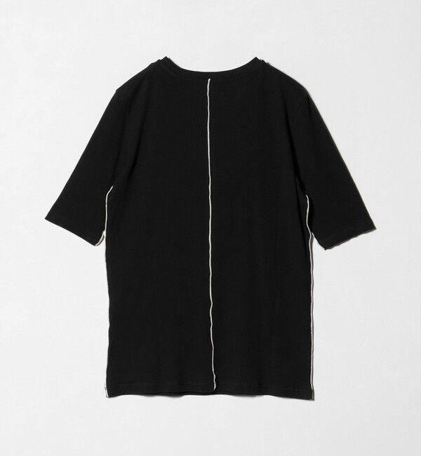 UNITED ARROWS green label relaxing「【WEB限定】＜at ease＞シアーテレコ バイカラー カットソー」|Tシャツ・カットソー|