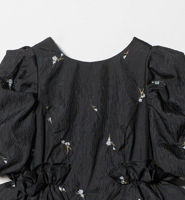 EMMEL REFINES「＜ANDRESD＞フクレジャガード シシュウ ワンピース＜ Select by EMMEL REFINES ＞」|ワンピース|
