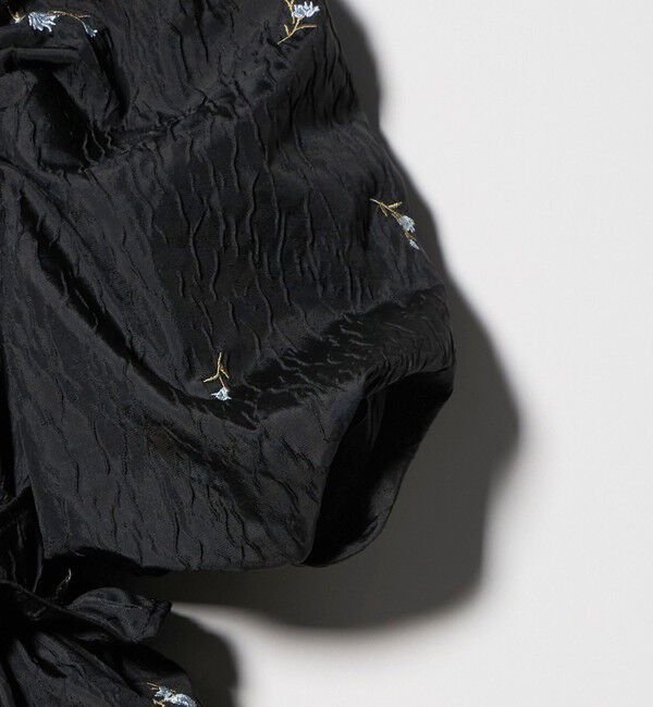 EMMEL REFINES「＜ANDRESD＞フクレジャガード シシュウ ワンピース＜ Select by EMMEL REFINES ＞」|ワンピース|