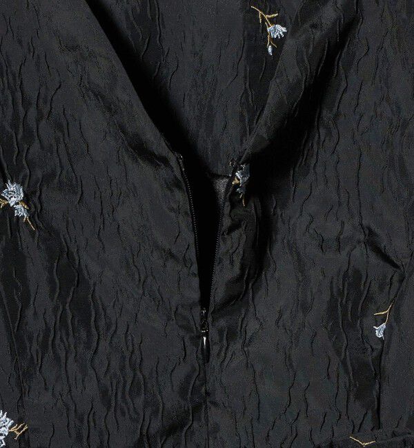 EMMEL REFINES「＜ANDRESD＞フクレジャガード シシュウ ワンピース＜ Select by EMMEL REFINES ＞」|ワンピース|
