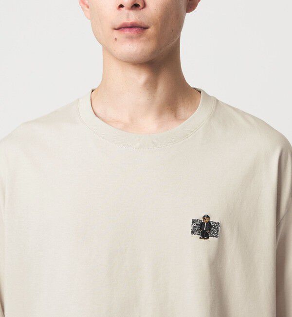 UNITED ARROWS green label relaxing「【別注】＜ROSTER BEAR＞GLR 刺しゅう ロゴ 半袖 Tシャツ」|Tシャツ・カットソー|
