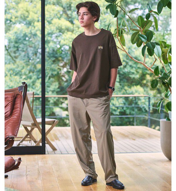 UNITED ARROWS green label relaxing「【別注】＜ROSTER BEAR＞GLR 刺しゅう ロゴ 半袖 Tシャツ」|Tシャツ・カットソー|