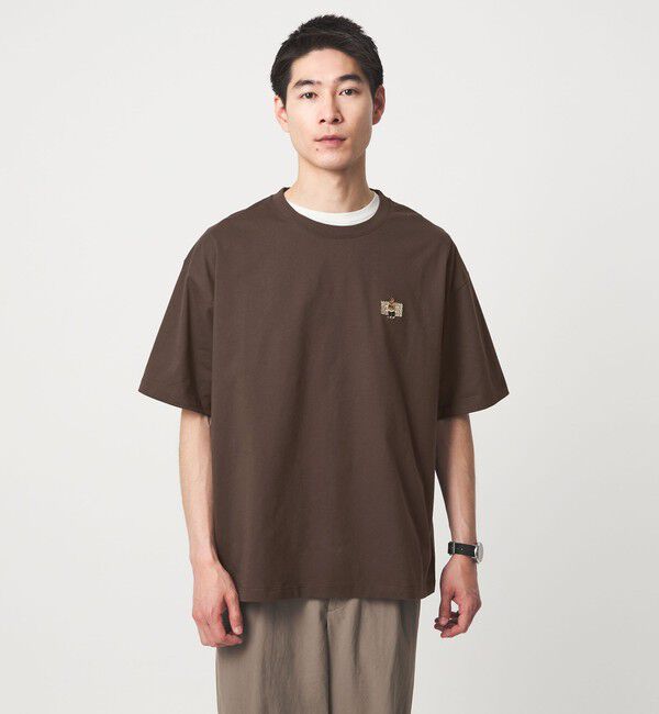 UNITED ARROWS green label relaxing「【別注】＜ROSTER BEAR＞GLR 刺しゅう ロゴ 半袖 Tシャツ」|Tシャツ・カットソー|