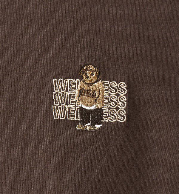 UNITED ARROWS green label relaxing「【別注】＜ROSTER BEAR＞GLR 刺しゅう ロゴ 半袖 Tシャツ」|Tシャツ・カットソー|
