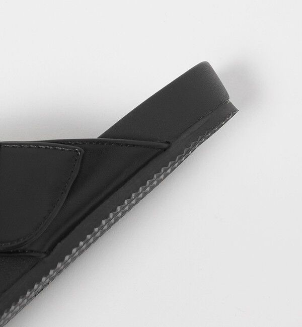 UNITED ARROWS green label relaxing「ビッグバックル フラットサンダル」|サンダル|