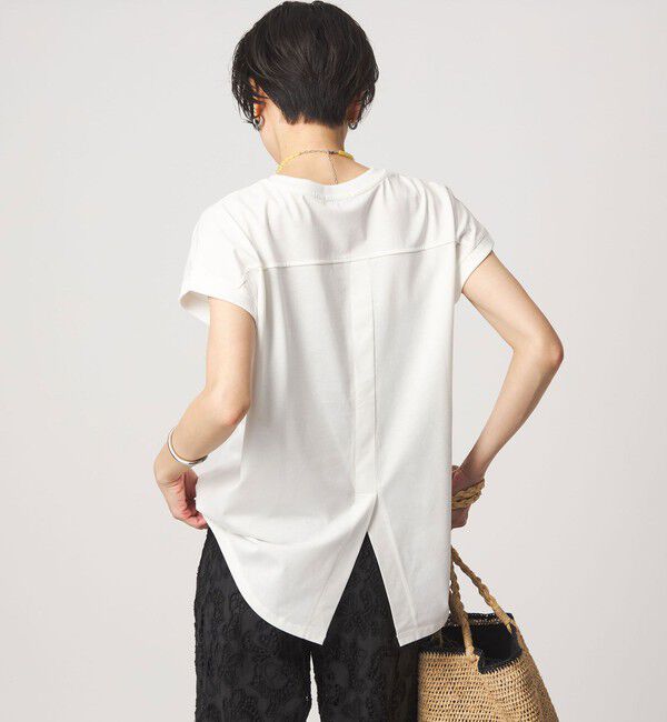 UNITED ARROWS green label relaxing「バックスリット   プルオーバー カットソー 制菌」|Tシャツ・カットソー|