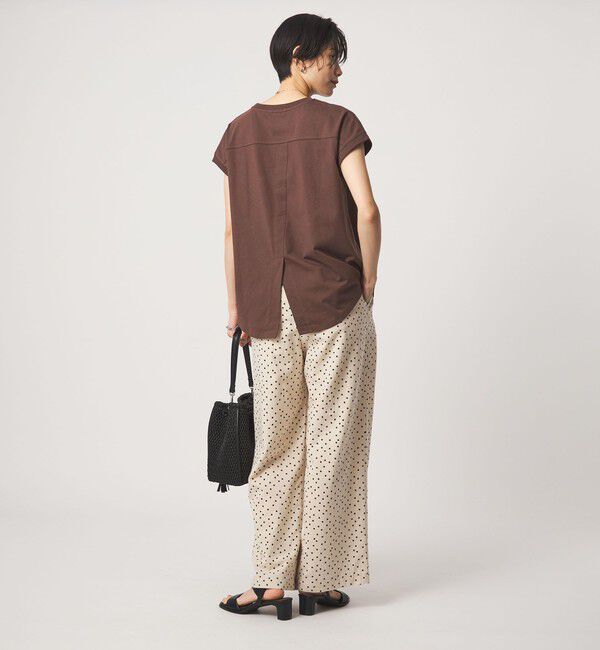 UNITED ARROWS green label relaxing「バックスリット   プルオーバー カットソー 制菌」|Tシャツ・カットソー|